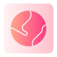 travel gradient icon