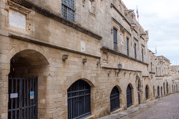 Obraz premium Griechenland, Rhodos, Rhodos, Straßenansicht Ritterstraße