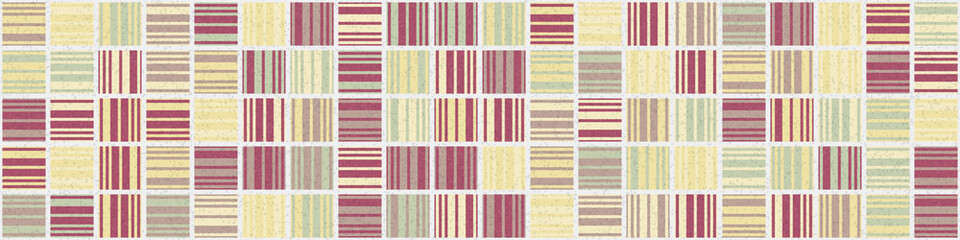 Abstract Geometric Pattern generative computational art illustration