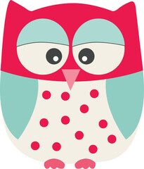 Cute Valentine Owl