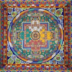 Tibetian Thangka Chakra Painting 