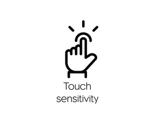 touch sensitivity icon