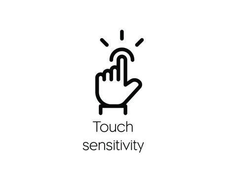 touch sensitivity icon