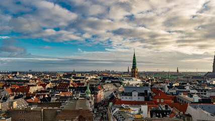 Obraz premium Copenhagen skyline