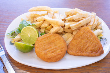 Fishcake & Chips