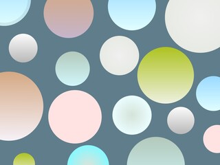 colorful gradient circle shape background