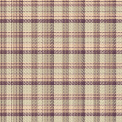 Seamless tartan plaid pattern background with vintage color.