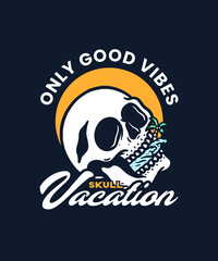 Skull Artwork Illustration for sale