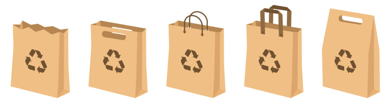 Sac Kraft Recyclage 8