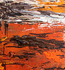 Abstract oil painting background. Oil on canvas texture. Hand drawn oil painting.Color texture....