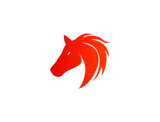 horse logo vector