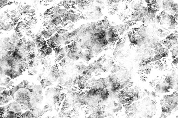 Blurred grunge background black and white for overlay. Pattern of scratches, chips, scuffs. Abstract monochrome worn texture. Old dirty surface. 