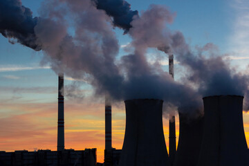 Coal burning powerplant