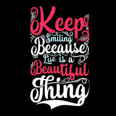 Modern typography inspirational lettering quotes trendy t shirt design graphics suitable for print design