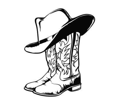 Cowboy Boots Clipart Images – Browse 697 Stock Photos, Vectors, and Video |  Adobe Stock