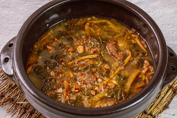 Sagolugeojigalbitang, Korean style Napa Cabbage and Short Rib Soup