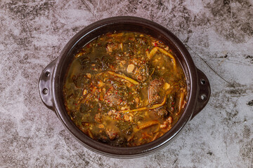 Sagolugeojigalbitang, Korean style Napa Cabbage and Short Rib Soup
