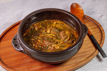 Sagolugeojigalbitang, Korean style Napa Cabbage and Short Rib Soup