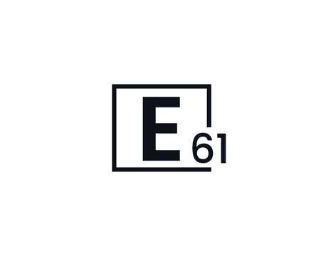 E61, 61E Initial letter logo