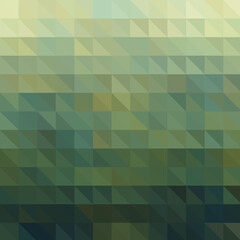 Abstract Green Triangle Background, Vector Illustration , Contains Transparent Objects