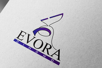 Evora Dimond logo  