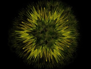 Imaginatory fractal abstract background Image