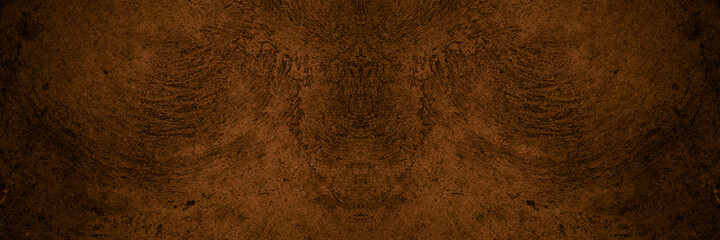 Old wall texture cement dark black brown  background abstract grey color design are light with white gradient background.