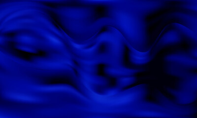 abstract background luxury blue cloth or liquid wave or wavy folds of grunge silk texture satin velvet material or luxurious background.