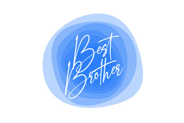 Modern, simple, minimal typographic design of a saying 