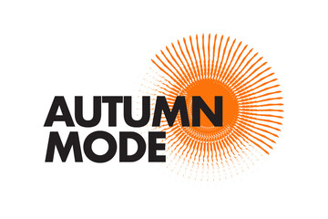 Modern, simple, vibrant typographic design of a saying 