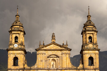Obraz premium Primatial Cathedral Of Bogota, Colombia.