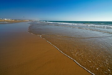 Fototapeta na wymiar The Atlantic ocean in the west of Morocco