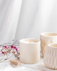 still life with candle