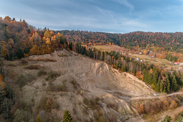 Kamieniołom w małopolsce