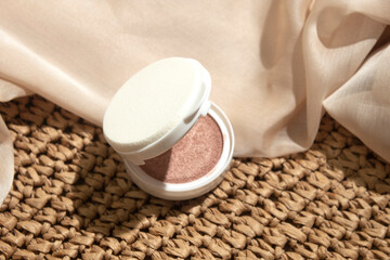 background, cosmetic makeup bottle lotion foundation primer cushion cc cream product with beauty fashion skincare healthcare mockup