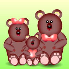The bear family