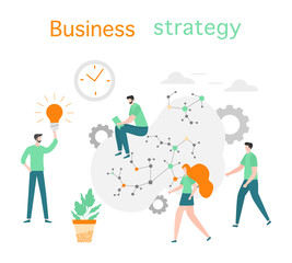Business strategy analytics finance data People