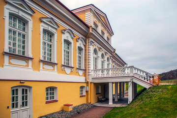 Fototapeta na wymiar Picture house. Oranienbaum. Lomonosov. Saint Petersburg. Russia