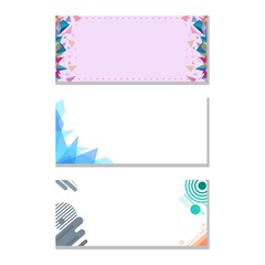 background set for abstract banner
