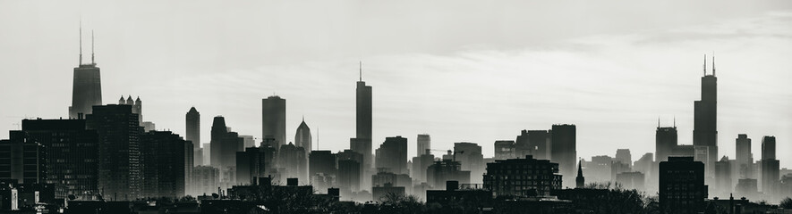 Obraz premium Chicago Skyline