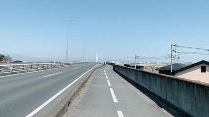 traffic on the bridge