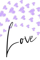  Valentine's day gift cart with love you so much text. Love related items. Home decoration printable.