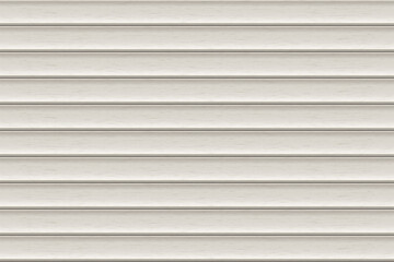 Obraz premium White wooden, metal, or plastic seamless texturated siding pattern of building cladding. Abstract vector pattern with texture. Horizontal wall decor for warehouse facade. Vinyl floor backhround