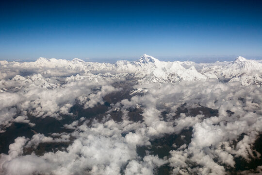 Mount Everest Himalayan Mountains Nepal Asia