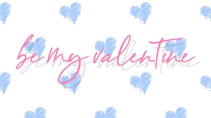  Valentine's day gift cart with be my valentine text. Love related items. Home decoration printable.
