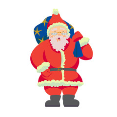 Christmas holiday card design. Vector illustration.