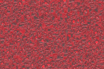 beautiful red hi-tech electronic pattern digital drawn background or texture illustration