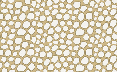 Abstract modern giraffe seamless pattern. Animals trendy background. Colorful decorative vector stock illustration for print, card, postcard, fabric, textile. Modern ornament of stylized skin