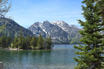 lake in the mountains