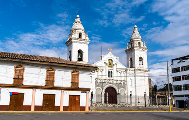 Fototapeta na wymiar Church in Jauja, the region of Junin in Peru